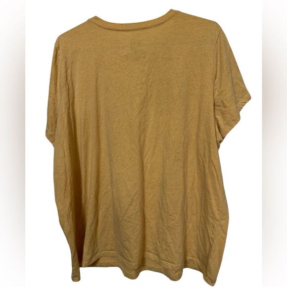 Vintage Nirvana Rock Band 90s Mustard Yellow Women’s Ovsrsized 3 T-Shirt RARE - Picture 4 of 4